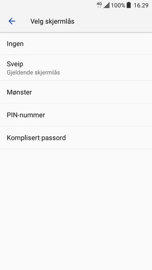 Velg Mønster