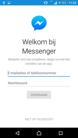 Uw app is klaar voor gebruik