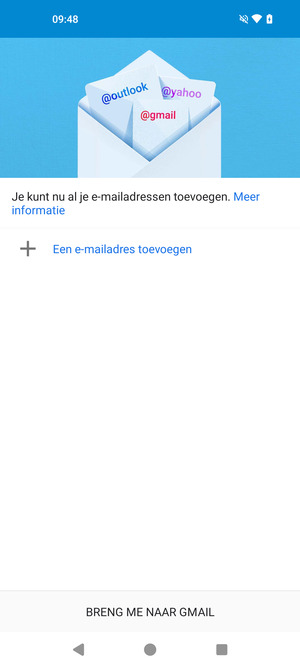 Selecteer Een e-mailadres toevoegen