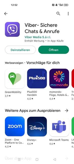Wählen Sie Öffnen