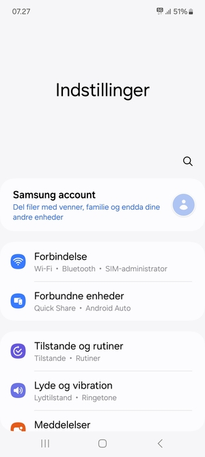 Vælg Forbindelse