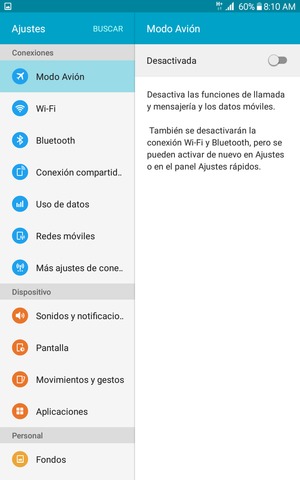 Seleccione Wi-Fi