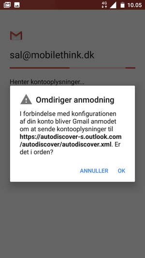 Vælg OK