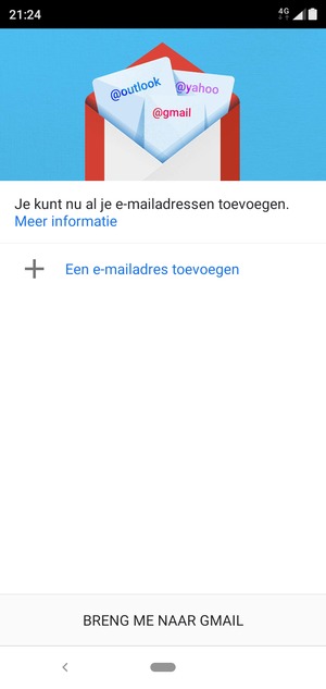 Selecteer Een e-mailadres toevoegen