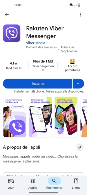 Sélectionnez Installer