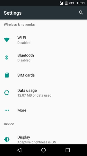 Select Wi-Fi