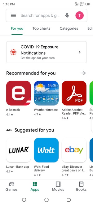 Select the Search bar