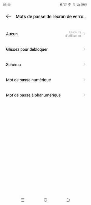Sélectionnez Schéma