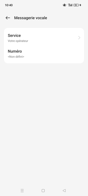 Sélectionnez Numéro
