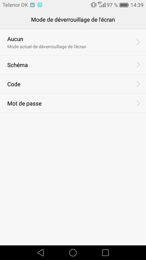 Sélectionnez Schéma