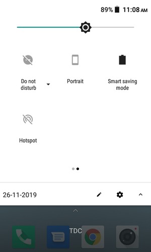 Select Smart saving mode