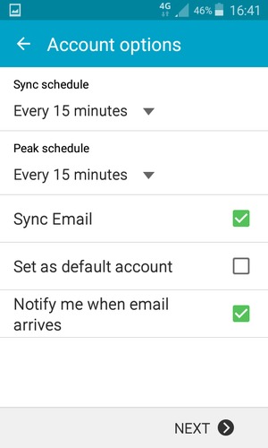 If you see this screen, select NEXT