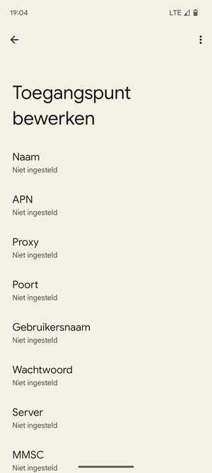 Voer mms-gegevens in