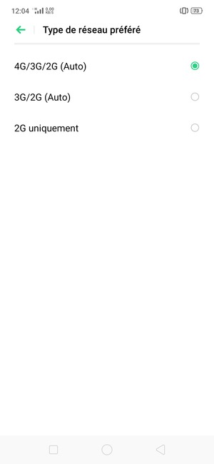 Sélectionnez votre option préférée