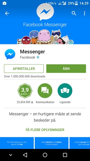 Vælg ÅBN