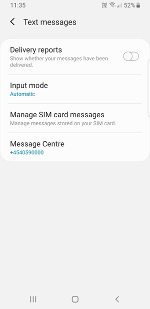 Select Message Centre