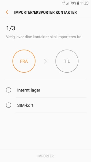 Vælg SIM-kort