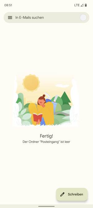 Ihr Hotmail Konto ist einsatzbereit