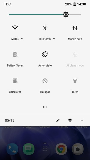 Turn off Wi-Fi and Bluetooth