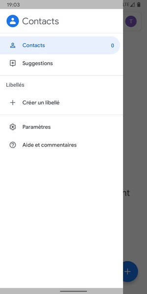 Sélectionnez Paramètres
