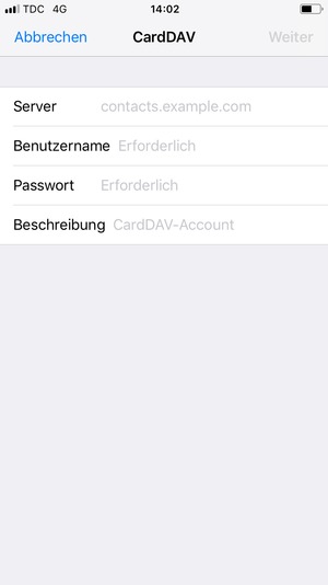 Geben Sie Ihre Google Informationen ein und wählen Sie Weiter