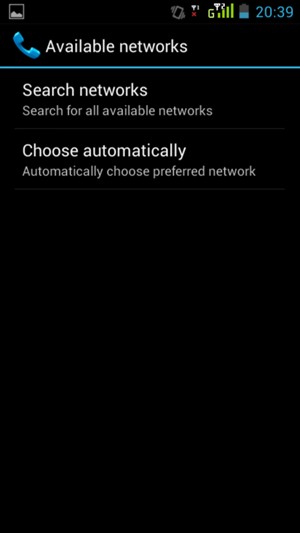 Select Search networks