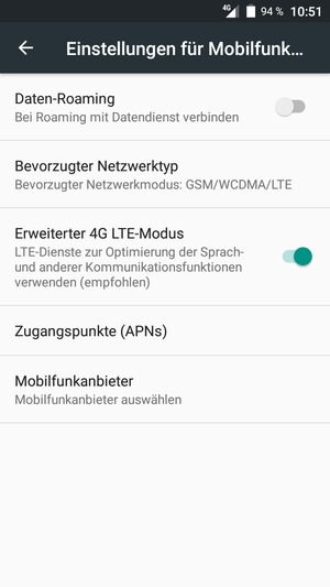 Wählen Sie Zugangspunkte (APNs)
