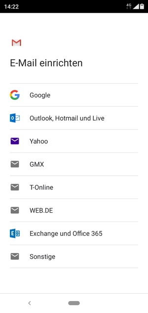 Wählen Sie Sonstige