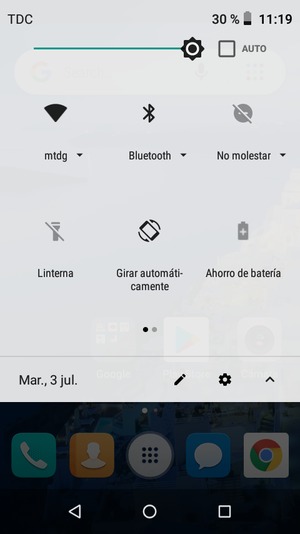 Desactive Wi-Fi y Bluetooth