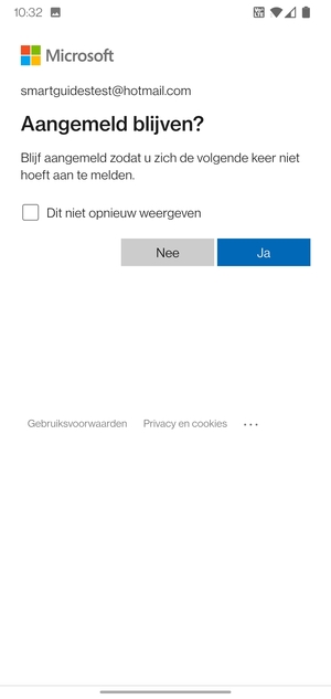Selecteer uw voorkeursoptie
