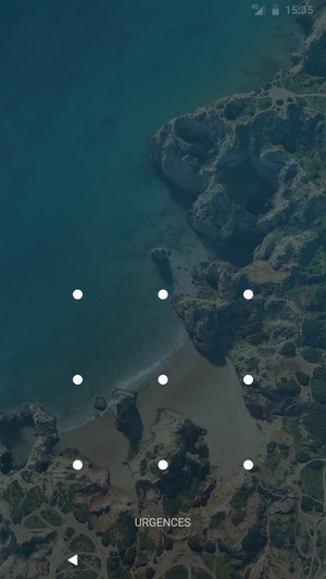 Votre téléphone est maintenant sécurisé par un écran de verrouillage