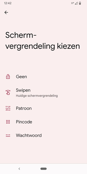 Selecteer Patroon