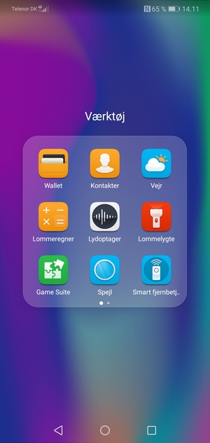Vælg Kontakter