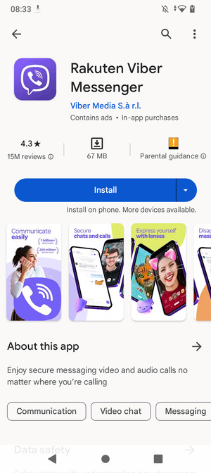 Select Install