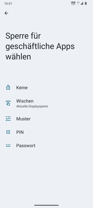 Wählen Sie Muster
