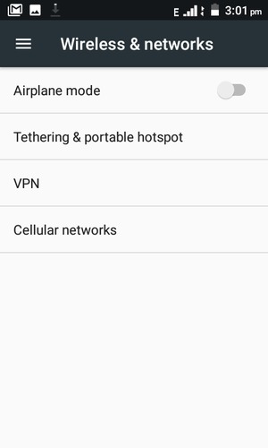 Select Tethering & portable hotspot