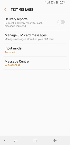Select Message Centre