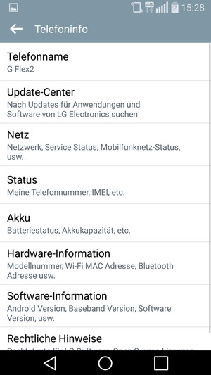Wählen Sie Update-Center