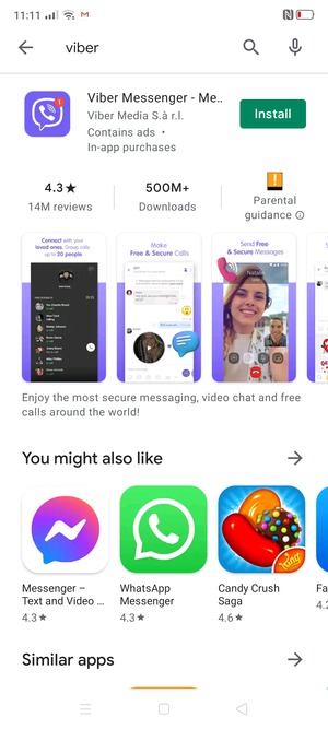 Select the app