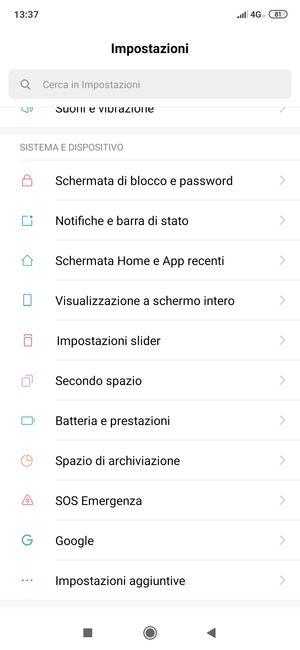Per attivare il blocco dello schermo, vai al menu Impostazioni e seleziona Schermata di blocco e password