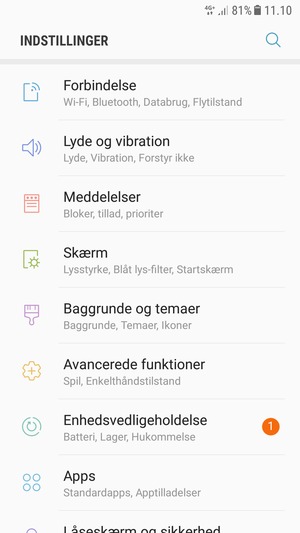Vælg Forbindelse