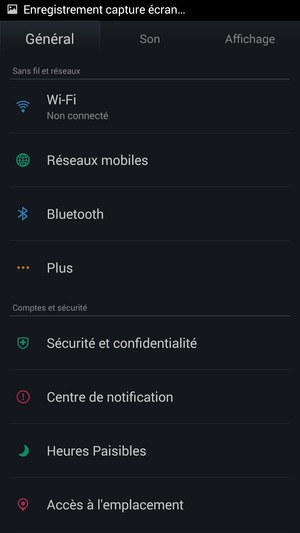 Sélectionnez Réseaux mobiles