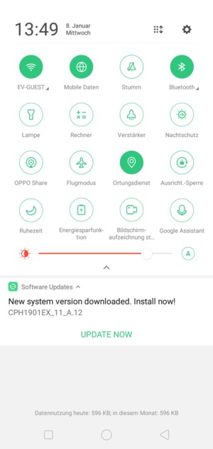 Schalten Sie WLAN und Bluetooth aus