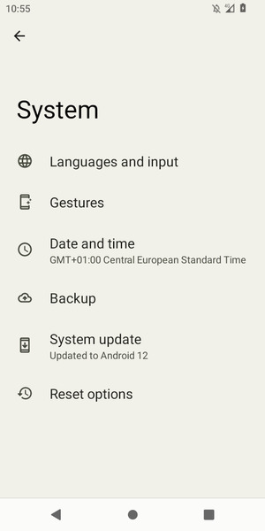 Select System update