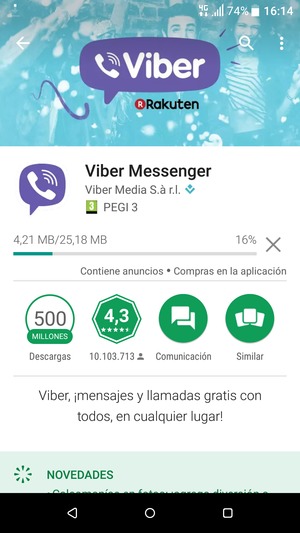 Espere a que el proceso de instalación finalice
