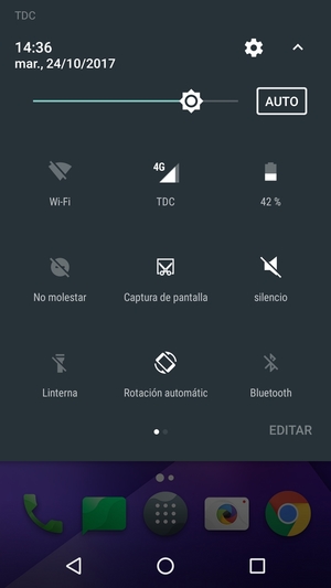Seleccione AUTO