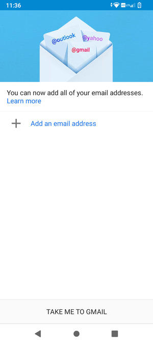Select Add an email address