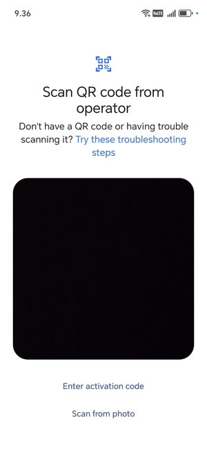 Scan the QR code