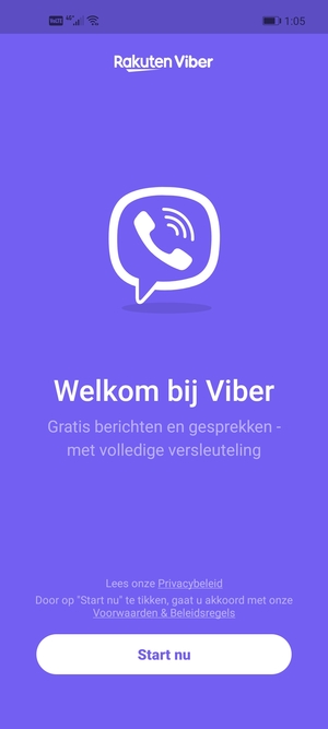 Uw app is klaar voor gebruik