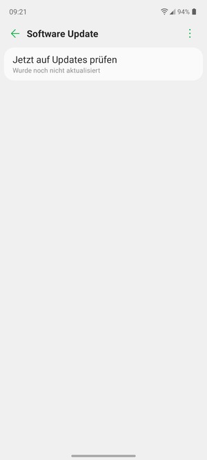 Wählen Sie Jetzt auf Updates prüfen
